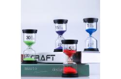 China Customized Small Hourglass Sand Timer 1 Minute 3 Minutes 15 Minutes 30 Minutes supplier
