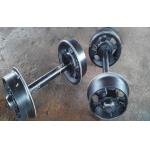 Mining Rail Wheel Set Double Flange Cast Forged ISO Certificate