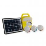 Park Movable Solar Energy Light System Microgenerator Solar Camping Light Kit
