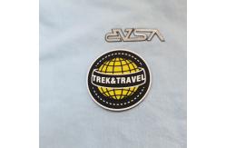 China OEM PVC Silicone Heat Transfer Clothing Labels With Customized Logo supplier