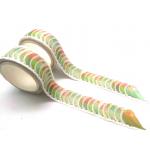 Custom Printed Japanese Lovely Washi Tape Stickers CMYK Color for sale