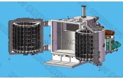 China Mobile  EMI Shielding Films Metallization , Vertical Chamber PVD Vacuum Coating Machine supplier