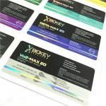 CMYK Holographic Laser PET vial Vial Labels