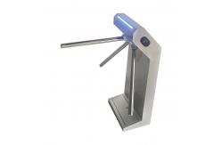 China Tripod Drop Arm Turnstile Semi Automatic Solenoid RFID Reader supplier
