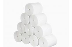 China Clear Print 80 X 80 Carbonless Printed Thermal Paper Rolls supplier