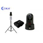Portable Wireless 4G PTZ Camera Rapid Deployment With LCD Battery Display for sale