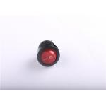 Red Green Blue Illuminated Round Rocker Switch , Round On Off Switch 16A250V 10A250V for sale