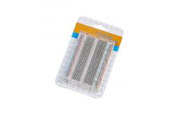 China Half Size 400 Point Transparent Breadboard For Experimentation supplier
