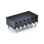 Side bend 2*6 pin Female Header Socket  Double Row with Phosphor Bronze for sale