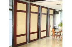China ISO9001 Acoustic Partition Walls / Function Room Operable Folding Partition Doors supplier