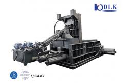 China 60kw 250t Scrap Metal Compactor For Waste Metal Drum / Aluminum Cans supplier