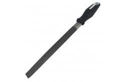 China Cutting Tooth File 10 Flat Bastard Cut File with Ergonomic Handle Bidentate Pattern supplier