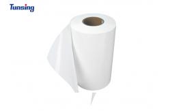 China Milky White Transparent Polyester Hot Melt Adhesive Film For Embroidery Patch supplier