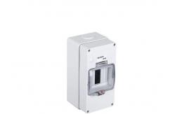 China IP66 Enclosure Waterproof Plastic Distribution Box 4 Ways Switch MCB Box supplier