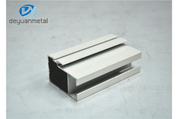 White Powder Coating Aluminium Window Profiles Comply With GB/75237-2004