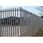 China Stainless Steel European Palisade Fence Hot Dipped Galvanized for sale