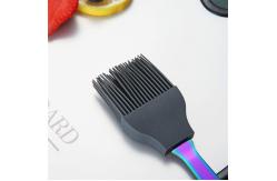 China Rustproof Silicone Brush For Cooking Rainbow Leadfree Cadmiumfree supplier