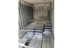 China S275JR Galvanized H Beam Retaining Wall Punching Bending Welding Service supplier
