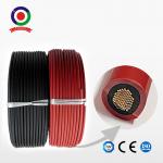 6mm2 TUV EN 50618 1500V DC Solar PV Cable For Solar Panel And Inverter for sale