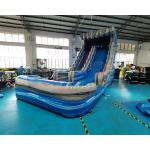 Adult Kids Playground Bouncer Inflatable Water Slide With Pool for sale