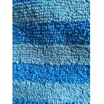 160cm Width Warp Knitting Blue Eight Grid Microfiber Cleaning Cloth SGS