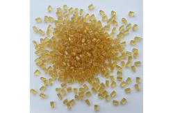 China PEI Amber Conductive Poly Beads Bulk Plastic Pellets For Injection Molding supplier