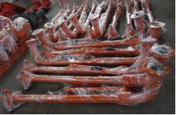 China API Standard Rotation Handle Rotary Drilling Mud Gun supplier
