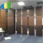 Ballroom Acoustic Folding Sliding Movable Partition Walls Wooden Material for sale