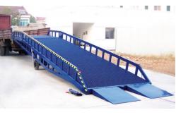 China 8000Kg Capacity Container Loading Portable Dock Ramp Manual Hydraulic Power supplier