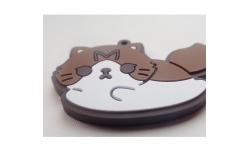 China Personalized Custom Made Soft Plastic Silicone Badge supplier