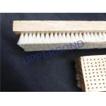 Hinge Lid Packer HLP2 Packing Machine Parts Wooden Bristles Brush Customize for sale