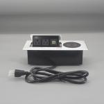 Wireless Charger Aluminum Conference Table Socket Box for sale