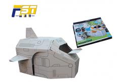China Easy Assembled Cardboard Beach Furniture Moisture Resistant OEM / ODM Available supplier