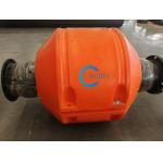 Customized Round HDPE Dredging Pipe Floats Replacements For Steel Pontoons