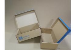 China Custom Printed Shoe Box Paper Packaging Recyclable 4c Offset Printing supplier