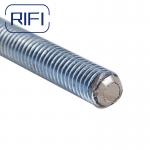 White Blue Zinc 3/8 Threaded Rod All Threaded Stud Carbon Steel Electro Galvanized for sale