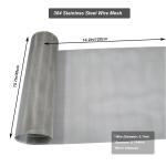 Plain Weave Woven Stainless Steel Screen Mesh Filtration Cloth for sale