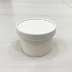 Custom Printing Paper Ice Cream Dessert Cup With Lid