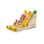 Children Fun Park Big Inflatable Slide with cartoon For Rentals for sale