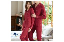 China Fibers Lace Fabric Women Pajamas Sleepwear Knitted Sleep Wear House supplier