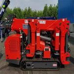 10ton Narrow Space Use Spider Crawler Crane Lifting Height With Fly Jib 22.5M 5ton for sale