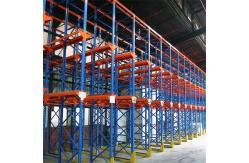 China Customized Drive In Pallet Racking 500mm-1500mm Width Drive In Rack supplier