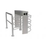 304 Stainless Steel Half Height Turnstile Accescs Control System 90-120 Degree