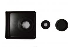 China High Strength Spectrophotometer Accessories With High Transmission Glass Cover supplier