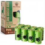 Biodegradable  20 Micron PLA Water Soluble Poop Bags for sale