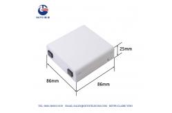 China FTTH Sc / APC Faceplate Wall Socket OEM Fiber Terminal Box IP65 supplier