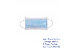 China Net Weight 25g Disposable Pollution Mask , Procedure Face Mask OEM / ODM Available supplier