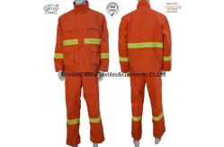 China Nomex 3A Inherent FR Clothing Self Extinguished Uniform Wild Forest Application supplier