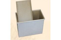 China                  Rk Bakeware China-Deep Drawn Fluted Nonstick Pullman Bread Loaf Pan              supplier