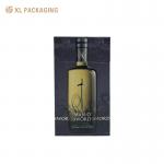 OEM Luxury Triangle Shape Cardboard Wine Bottle Box Rigid Paper Gift Packaging Box for sale